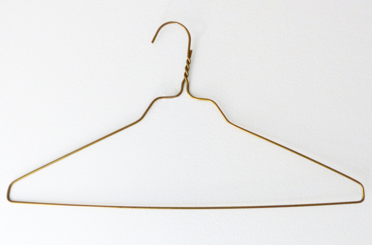 wire clothes hanger