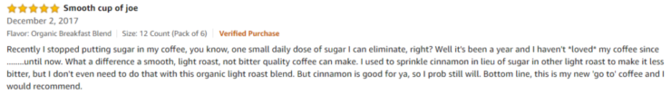 Camerons Coffee review