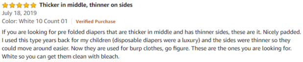 Fasoar Diaper Amazon review