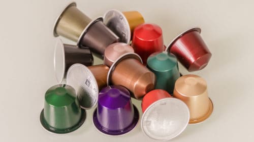 Biodegradable :Coffee Pods